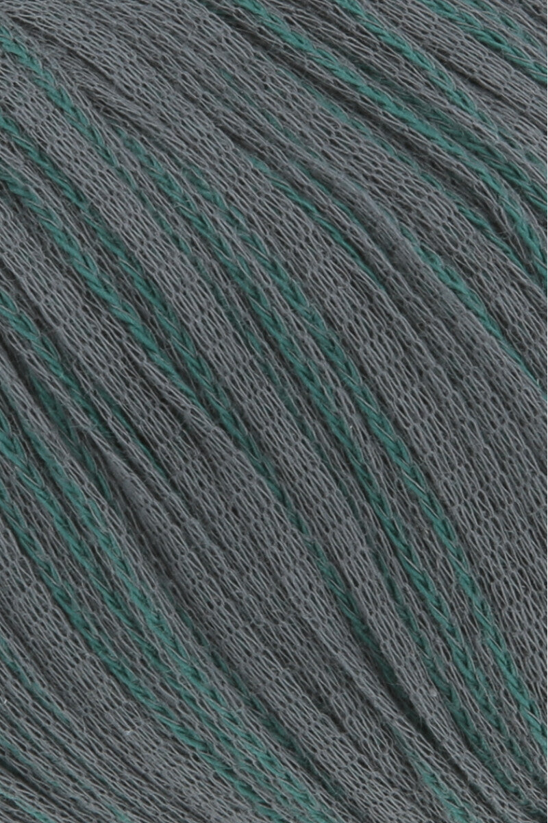 Lang Yarns Duett – 50g / 140m – Anthracite/Petrol (0070) – detail