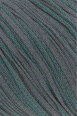 Lang Yarns Duett – 50g / 140m – Anthracite/Petrol (0070) – detail