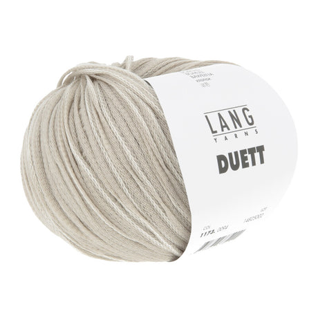 Lang Yarns Duett – 50g / 140m – Offwhite/Light Brown (0094)