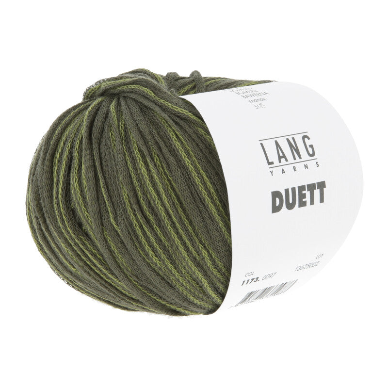Lang Yarns Duett – 50g / 140m – Dark Olive/Light Olive (0097)