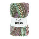 Lang Yarns Eternity – 100g / 340m – Green/Periwinkle/Pink/Hazel (0002)