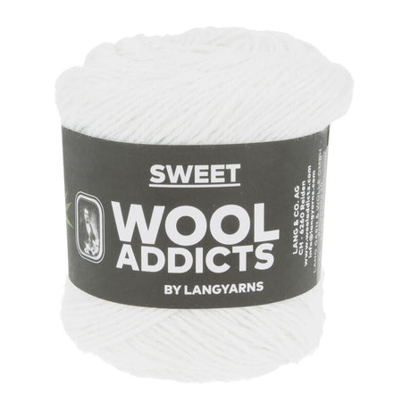 Lang Yarns Sweet – 50g / 135m – White (0001)