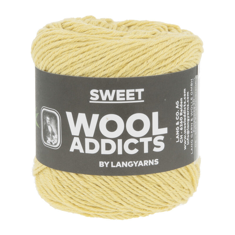 Lang Yarns Sweet – 50g / 135m – Yellow (0014)