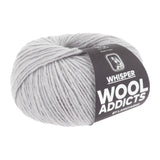 Lang Yarns Whisper – 50g / 125m – Grey (0024)