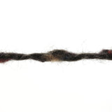 Lang Yarns Cotton Tweed – 50g / 130m – Dark Brown (0068) – yarn texture
