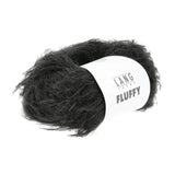 Lang Yarns Fluffy – 50g / 205m – Black (0004)