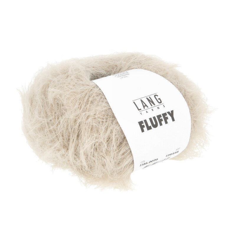 Lang Yarns Fluffy – 50g / 205m – Beige (0026)