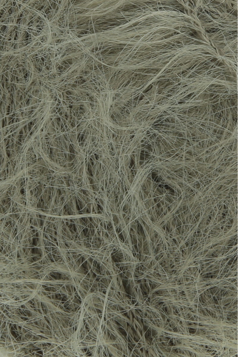 Lang Yarns Fluffy – 50g / 205m – Crocodile Green (0099) – detail