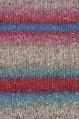 Lang Yarns Galaxy – 50g / 240m – Blue/Red/Pink (0003) – detail