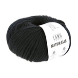 Lang Yarns Naturalis – 50g / 90m – Black (0004)