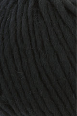 Lang Yarns Naturalis – 50g / 90m – Black (0004) – detail