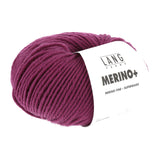 Lang Yarns Merino+ – 50g / 90m – Fuchsia (0166)