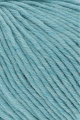 Lang Yarns Merino+ – 50g / 90m – Aqua Mélange (0172) – detail
