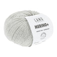 Lang Yarns Merino+ – 50g / 90m – Light Grey Mélange (0223)