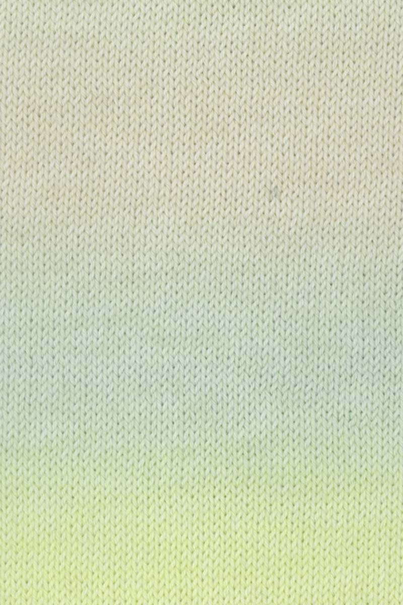 Lang Yarns Merino 200 Bébé Color Yarn, 203m / 50g – Green (0416), yarn texture