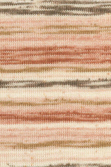 Lang Yarns Merino 200 Bébé Color Yarn, 203m / 50g – Offwhite/Pink/Terracotta (0601), yarn texture