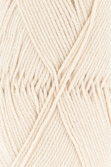 Lang Yarns Quattro – 50g / 120m – Cream (0002) – detail