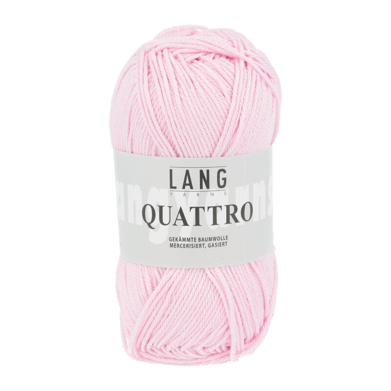 Lang Yarns Quattro – 50g / 120m – Rose (0009)