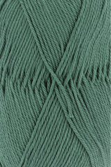 Lang Yarns Quattro – 50g / 120m – Dark Green (0018) – detail