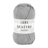 Lang Yarns Quattro – 50g / 120m – Silver (0023)