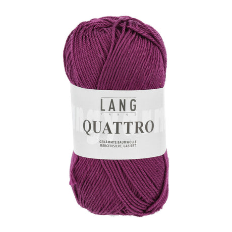 Lang Yarns Quattro – 50g / 120m – Light Bordeaux (0066)