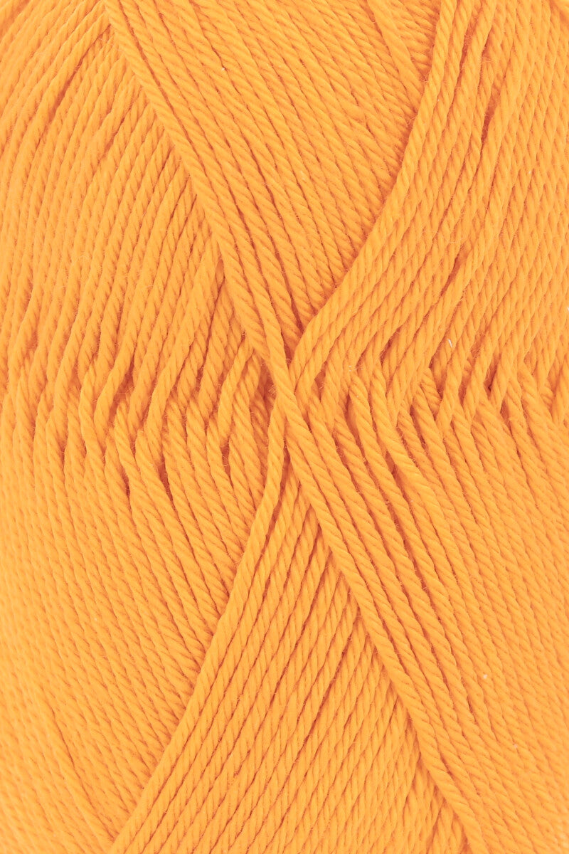 Lang Yarns Quattro – 50g / 120m – Orange (0159) – detail