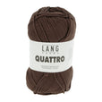 Lang Yarns Quattro – 50g / 120m – Dark Brown (0168) – B view