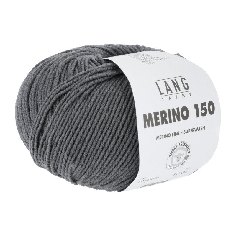 Lang Yarns Merino 150 Yarn, 150m / 50g – Stone (0003)