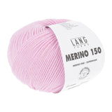 Lang Yarns Merino 150 Yarn, 150m / 50g – Rose (0009)