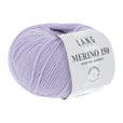 Lang Yarns Merino 150 Yarn, 150m / 50g – Light Lilac (0107)