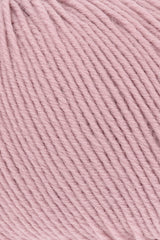 Lang Yarns Merino 150 Yarn, 150m / 50g – Rosé (0219), yarn texture