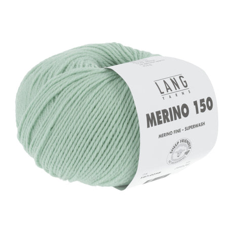 Lang Yarns Merino 150 Yarn, 150m / 50g – Pistache (0258)