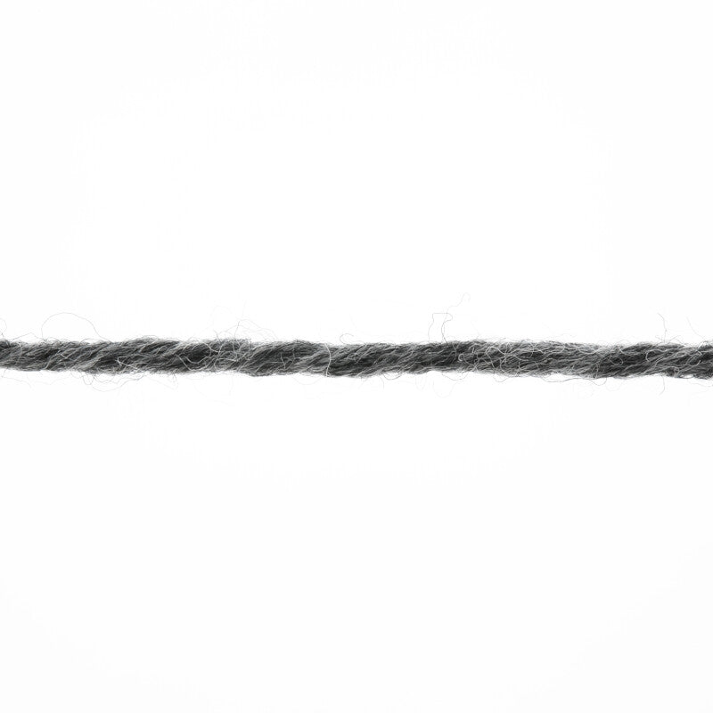 Lang Yarns Merino 150 Yarn, 150m / 50g – Dark Grey Mélange (0270), yarn strand