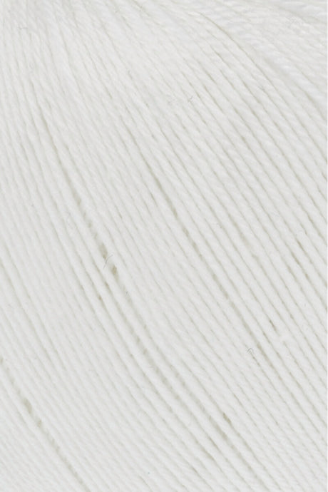 Lang Yarns Schulgarn 10/4 – 100% cotton yarn, 50g/160m – White (0001) – detail