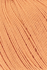 Lang Yarns Schulgarn 10/4 – 100% cotton yarn, 50g/160m – Tangarine (0028) – detail