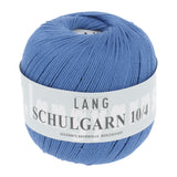 Lang Yarns Schulgarn 10/4 – 100% cotton yarn, 50g/160m – Dove Blue (0078)