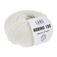 Lang Yarns Merino 120 Yarn, 120m / 50g – White (0001)