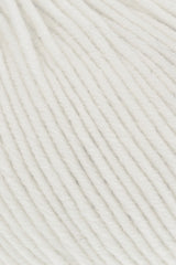 Lang Yarns Merino 120 Yarn, 120m / 50g – White (0001), yarn texture