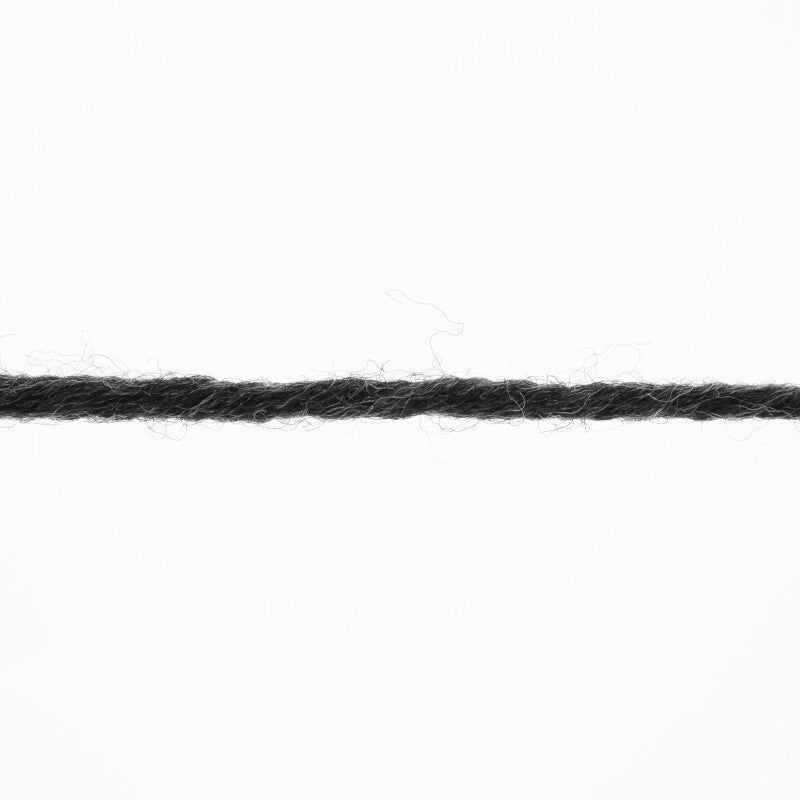Lang Yarns Merino 120 Yarn, 120m / 50g – Anthracite Mélange (0005), yarn strand