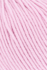 Lang Yarns Merino 120 Yarn, 120m / 50g – Rose (0009), yarn texture