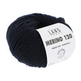 Lang Yarns Merino 120 Yarn, 120m / 50g – Night Blue (0025)