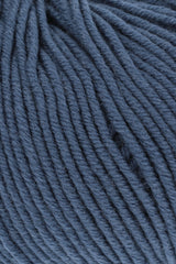 Lang Yarns Merino 120 Yarn, 120m / 50g – Jeans (0034), yarn texture