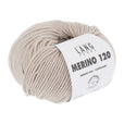 Lang Yarns Merino 120 Yarn, 120m / 50g – Light Beige (0096)