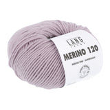 Lang Yarns Merino 120 Yarn, 120m / 50g – Rose Pale (0109)