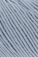 Lang Yarns Merino 120 Yarn, 120m / 50g – Silver Grey (0123), yarn texture
