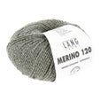 Lang Yarns Merino 120 Yarn, 120m / 50g – Forest Green/Beige Mouliné (0155)