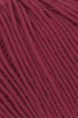 Lang Yarns Merino 120 Yarn, 120m / 50g – Burgundy (0162), yarn texture