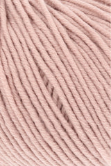 Lang Yarns Merino 120 Yarn, 120m / 50g – Pink Powder (0209), yarn texture