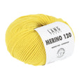 Lang Yarns Merino 120 Yarn, 120m / 50g – Yellow (0214)