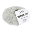 Lang Yarns Merino 120 Yarn, 120m / 50g – Light Grey Mélange (0223)